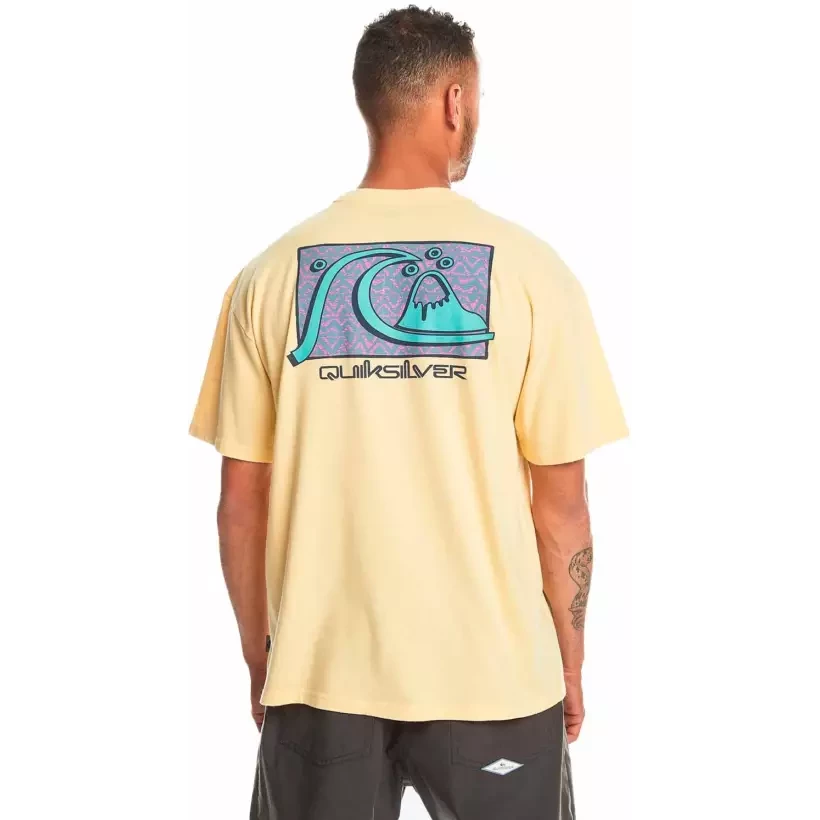 Camiseta quiksilver Take Us Back mellow yellow