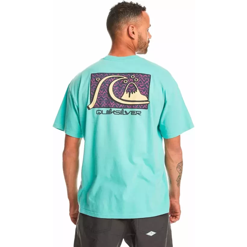 Tee Shirt quiksilver Take Us Back marine blue