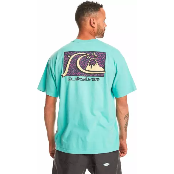 Tee Shirt quiksilver Take Us Back marine blue