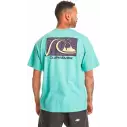 Tee Shirt quiksilver Take Us Back marine blue