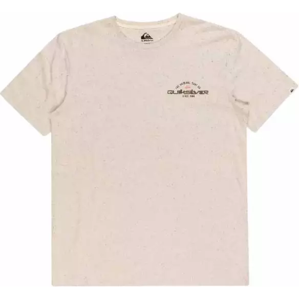 Camiseta quiksilver arched type beige Camiseta quiksilver arched type beige