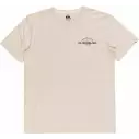 Camiseta quiksilver arched type beige