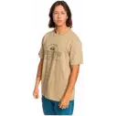 Camiseta quiksilver Floating around Beige