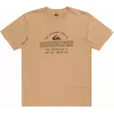 T-shirt quiksilver Floating around Beige