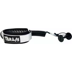 Leash für bodyboard Thrash-Bizeps V-Grip 8mm Black And White