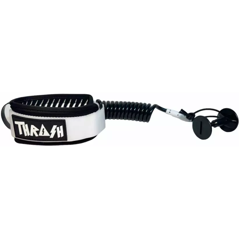 Leash für bodyboard Thrash-Bizeps V-Grip 8mm Black And White