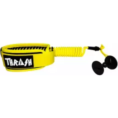 Leash bodyboard Thrash Biceps V-Grip Yellow