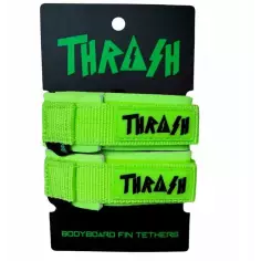 Knijpende vinnen Thrash V-Grip Black Logo White