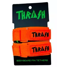 Knijpende vinnen Thrash V-Grip Black Logo White