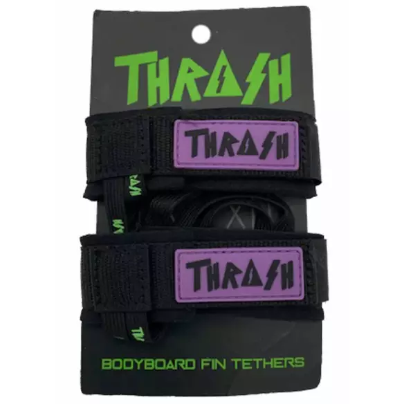 Sujeta aletas Thrash V-Grip Black Logo White