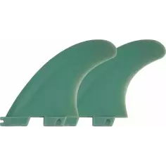 Fins M-Fins Quad Rear Click Tab Light Green