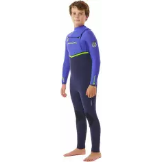 Wetsuit Rip Curl Flash-Bom 4/3mm Zip Free  Junior 2