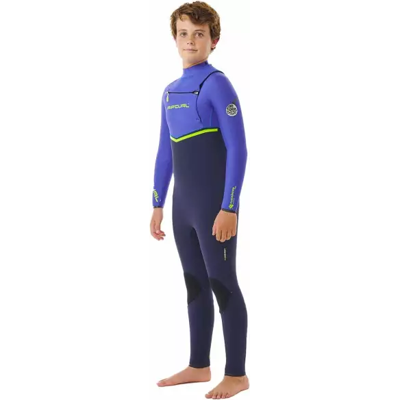 Traje de Neopreno Rip Curl Flash-Bomb 4/3mm Zip-Free Junior