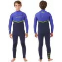 Muta surf Rip Curl Flash-Bomba 4/3mm Zip Free  Junior