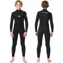Rip Curl Dawn Patrol 4/3mm Junior Wetsuit BZ Black