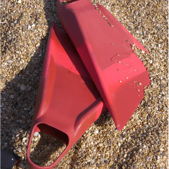 Pinne da bodyboard Sniper Menace Red Duo
