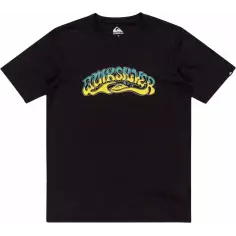 Maglietta Quiksilver BUBBLE ARCH black  Junior
