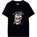 Maglietta Quiksilver One Last Surf black Junior
