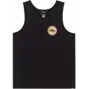 Tee Shirt quiksilver Long Fade black
