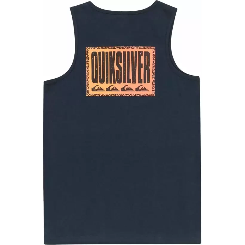 Tee Shirt quiksilver Long Fade Junior Dark Navy