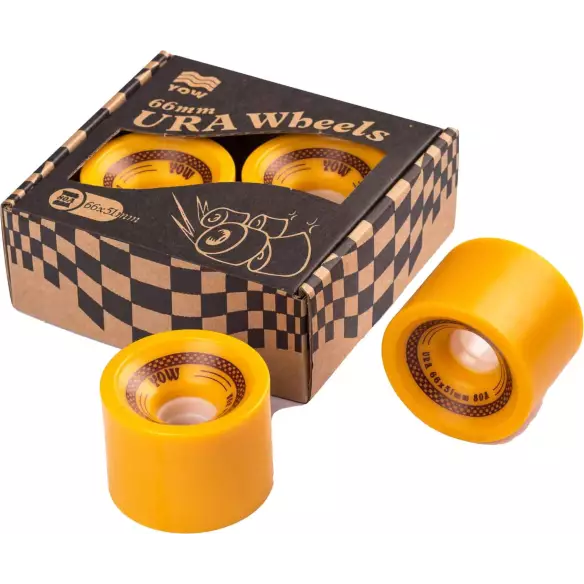 Rodas Yow URA 66mm 80a Mustard Rodas Yow URA 66mm 80a Mustard