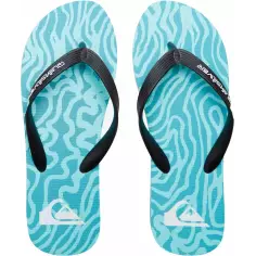 Flip-Flops Von Quiksilver Molokai Art Blue 1