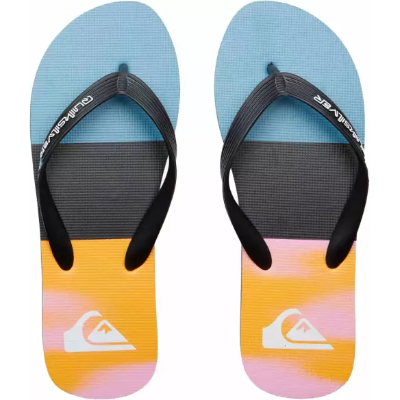 Tongs Quiksilver Molokai Art Blue 1