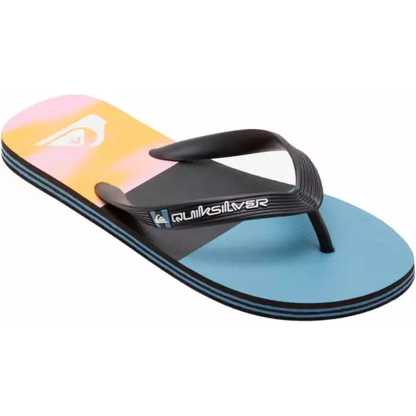 Tongs Quiksilver Molokai Art Blue 1