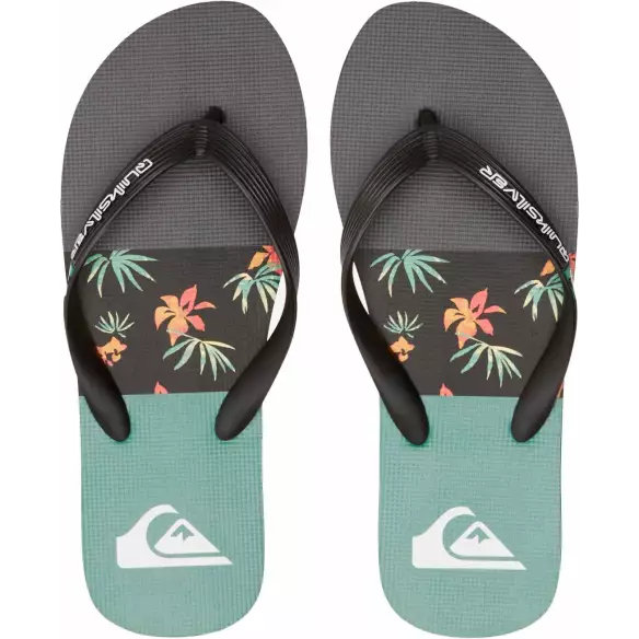 Flip-Flops Von Quiksilver Molokai Art Blue 1