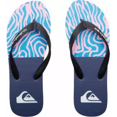 Flip-Flops Von Quiksilver Molokai Art Blue 1