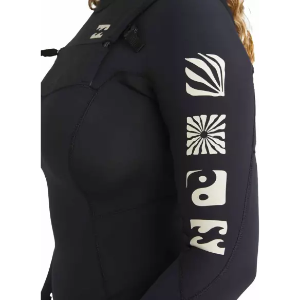 Fato Surf Billabong Synergy Natural 4/3mm CZ Fato Surf Billabong Synergy Natural 4/3mm CZ