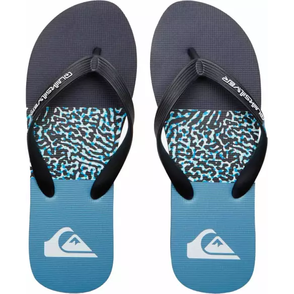Tongs Quiksilver Molokai Art Blue 1