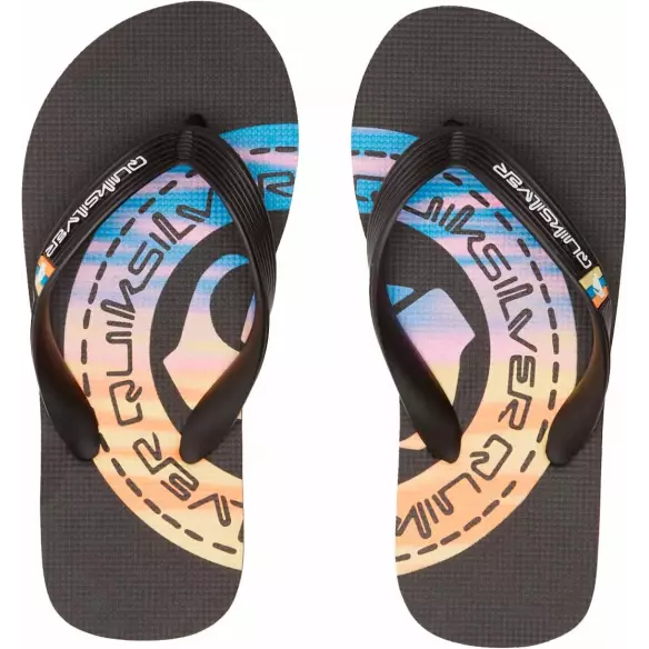 Flip-Flops Von Quiksilver Molokai Art Blue 1