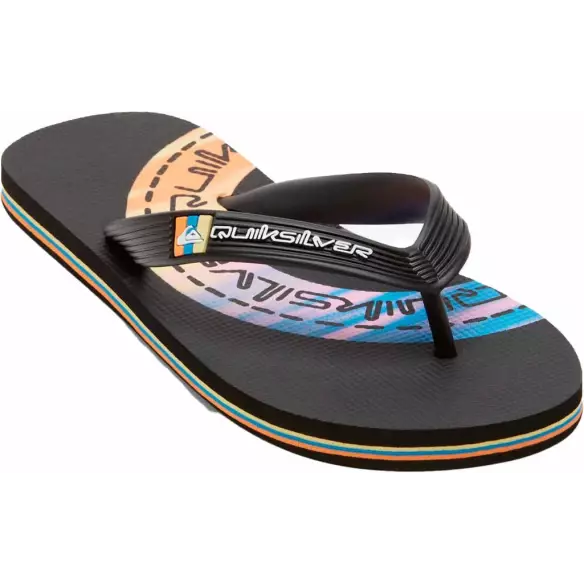 flip flops Quiksilver Molokai Art Blue 1