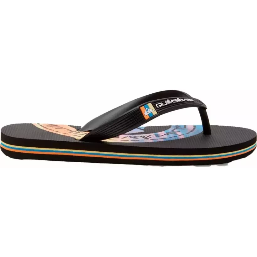 Flip-Flops Von Quiksilver Molokai Art Blue 1