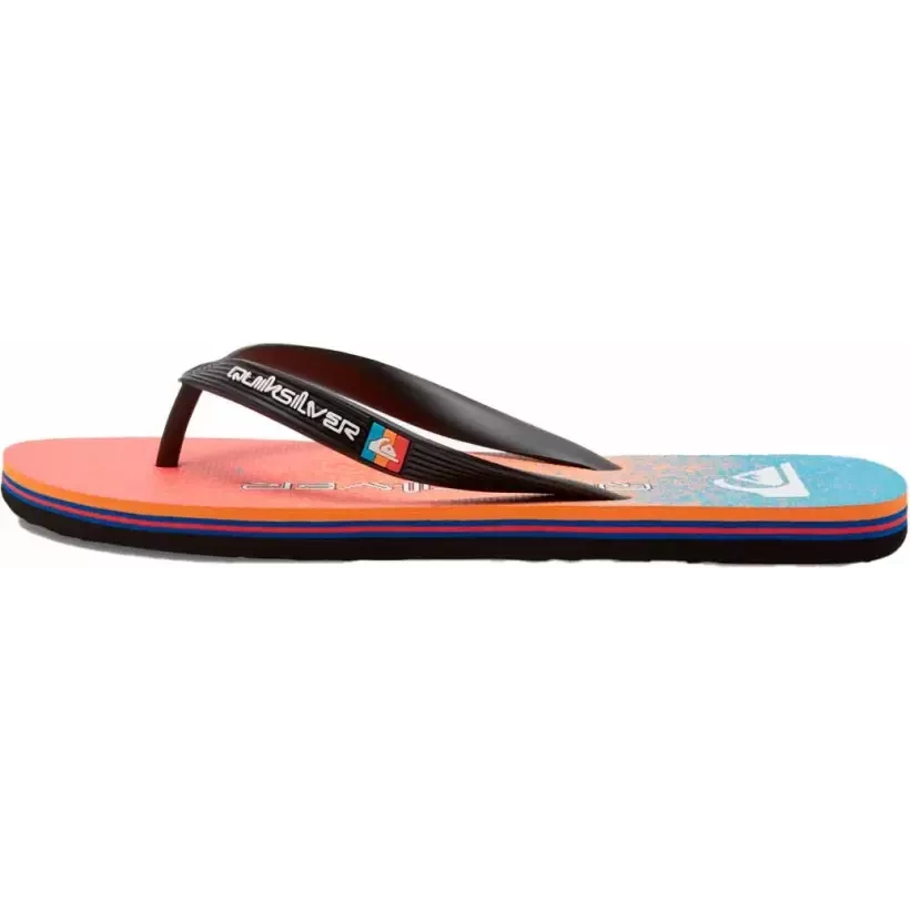 Tongs Quiksilver Molokai Art Blue 1
