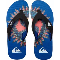 Flip-Flops Von Quiksilver Molokai Art Blue 1