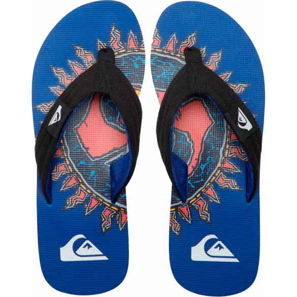 Flip-Flops Von Quiksilver Molokai Art Blue 1