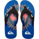 Flip-Flops Von Quiksilver Molokai Art Blue 1