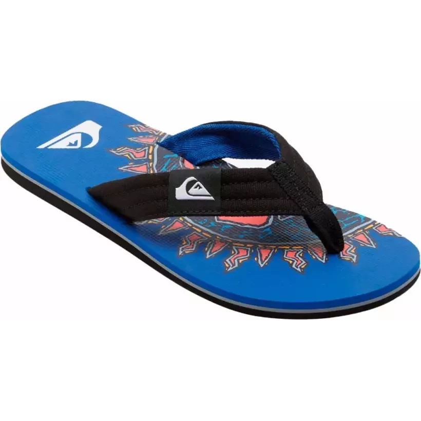 Tongs Quiksilver Molokai Art Blue 1