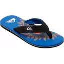 Tongs Quiksilver Molokai Art Blue 1