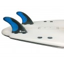 Fins Mundo-Surf MS-1 Carbon quad rear