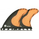 Fins Mundo-Surf MS-1 Carbon quad rear Futures