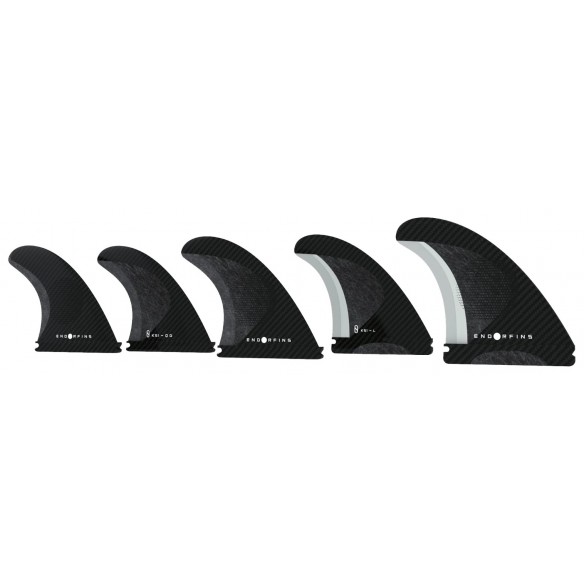 Ailerons de surf Endorfins KS1 Tri-Quad Ailerons de surf Endorfins KS1 Tri-Quad