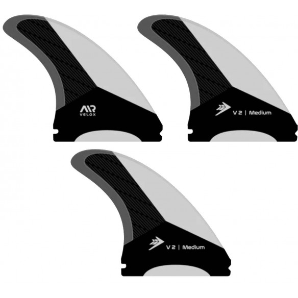 Quillas FIREWIRE VELOX 5 Fin set grey Quillas FIREWIRE VELOX 5 Fin set grey