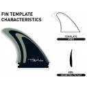 Fins Firewire Machado 2+1 Fin Set