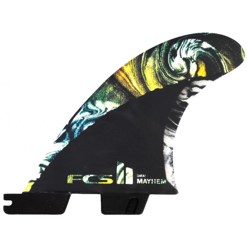 Quilhas surf FCSII Matt Biolos PCC Yellow