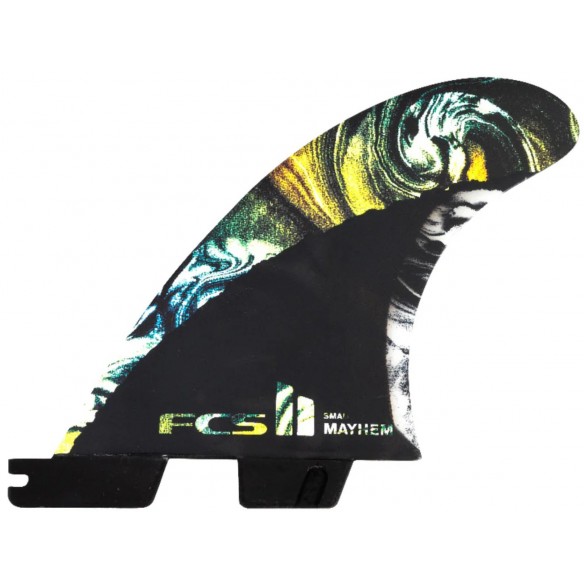 Quillas de surf FCSII Matt Biolos PCC Yellow