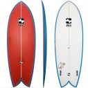 Prancha de surf Retro Fish MS Black Bass