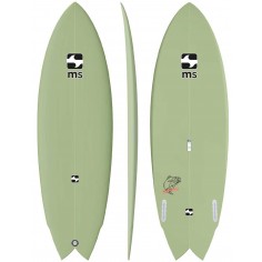 Surfboard Retro Fish MS Black Bass 2